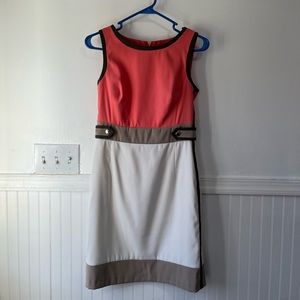 Dressbarn Colorblock Dress